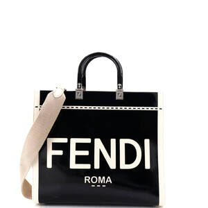 Fendi Sunshine Shopper Tote Patent With #247970F15B